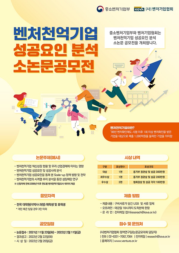 벤처천억기업 성공요인 분석 소논문 공모전-poster