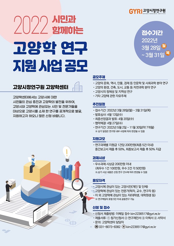 2022 시민과 함께하는 고양학 연구 지원 사업-poster